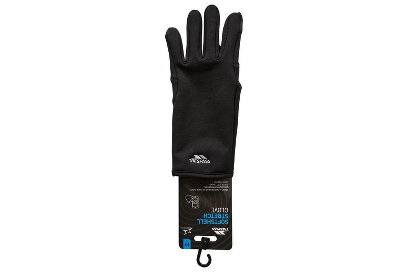 Trespass Unisex Adults Poliner Power Stretch Glove (Black) (S/M)