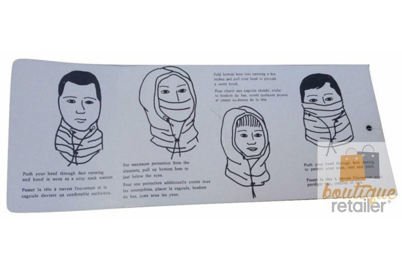 THERMAL Fleece BALACLAVA Beanie Ski Face Mask Hat Neck Motorbike Snowboard Hood - Grey