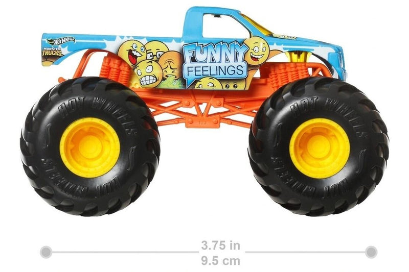 Hot Wheels: 1:24 Monster Trucks - Funny Feelings