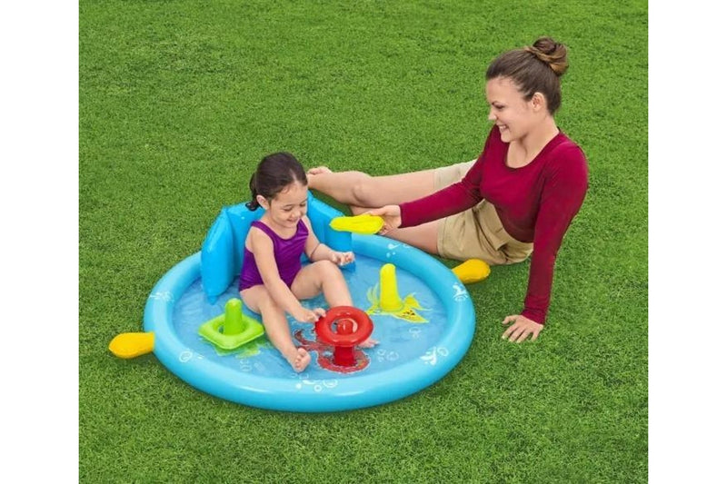 Bestway: Lil' SeaShapes Baby Pool (45" x 35" x 30"/1.15m x 89cm x 76cm)