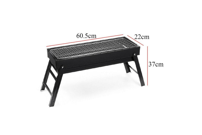 Foldable Portable BBQ Charcoal Grill Barbecue Hibachi Picnic Hiking Party Festival Camping