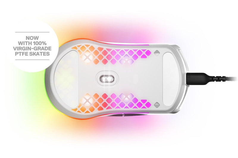 Steelseries Aerox 3 Gaming Mouse - Snow