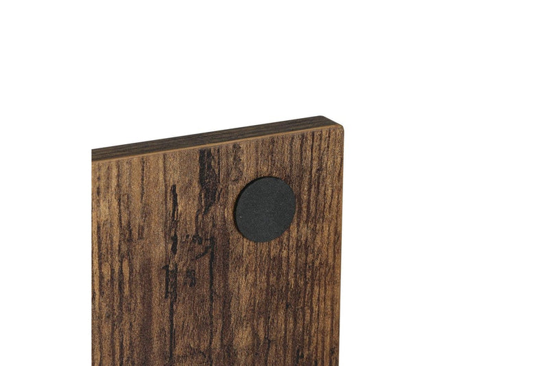 Artiss Bedside Table Shelves Side End Table Storage Nightstand Rust Oak UMENI