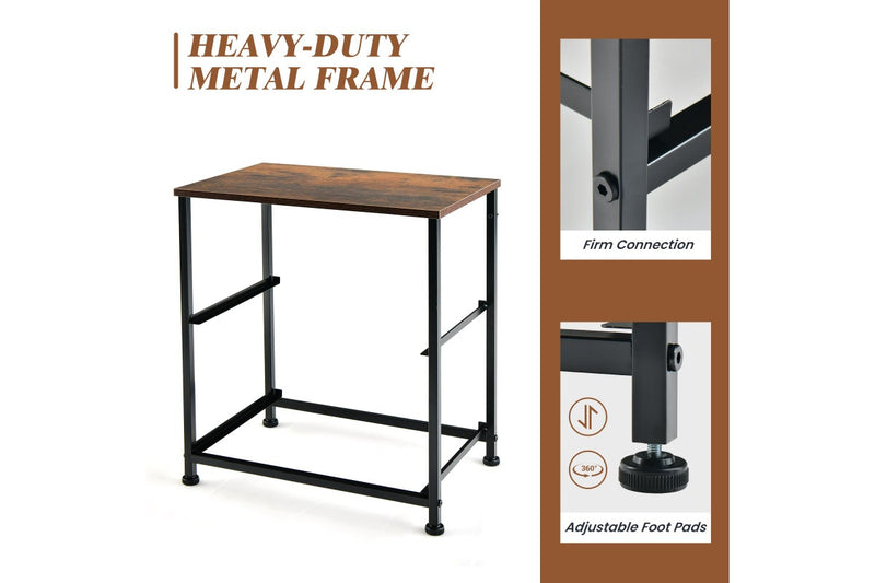 Giantex Modern Nightstand Industrial End Table Home Bed Side Table