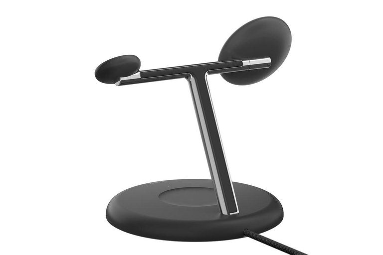 Belkin BoostCharge Pro 3-in-1 Qi2 Wireless Charging Stand 15W - Black [WIZ023AUBK]