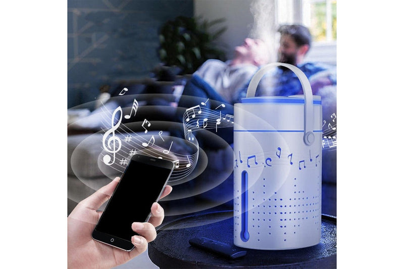 2 in 1 Portable Mini Humidifier USB Bluetooth Speaker