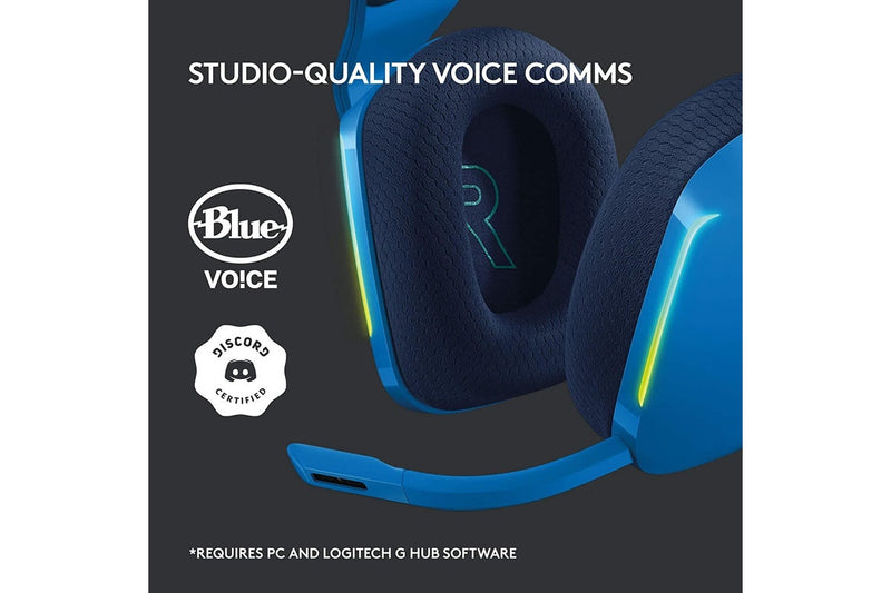Logitech G733 LIGHTSPEED Wireless RGB Gaming Headset - Blue
