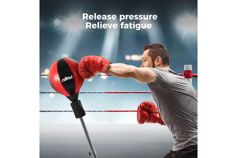 Centra Boxing Punching Bag Speed Ball Free Standing Reflect Reaction Training
