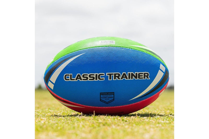 Steeden Classic Trainer Rugby League Ball - Multi - 6 inch