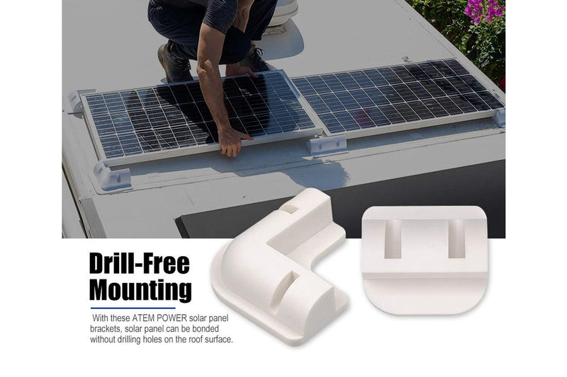7Pcs Solar Panel Corner Mounting Brackets Kit