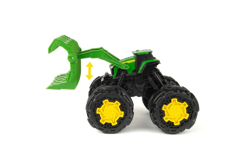 John Deere 25cm Monster Treads Rev Up Tractor Vehicle Toy Kids Children 3y+
