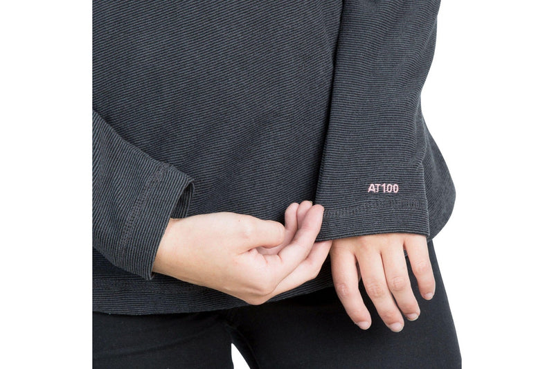 Trespass Womens/Ladies Meadows Fleece Top (Charcoal Grey) (M)