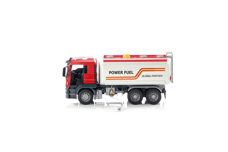 Bruder 50cm 1:16 MAN TGS Petrol Fuel Tank Truck w Water Pump Kids Toy 4yr+ Red