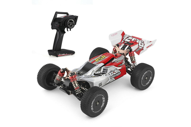Wltoys XKS 144001 1/14 60km/h RC 4WD Off-Road Racing Buggy Car RTR + 2/3 Battery