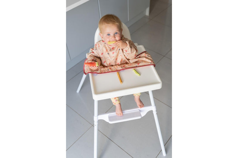 Tidy Tot: Long Sleeve Cover & Catch Bib - Fox