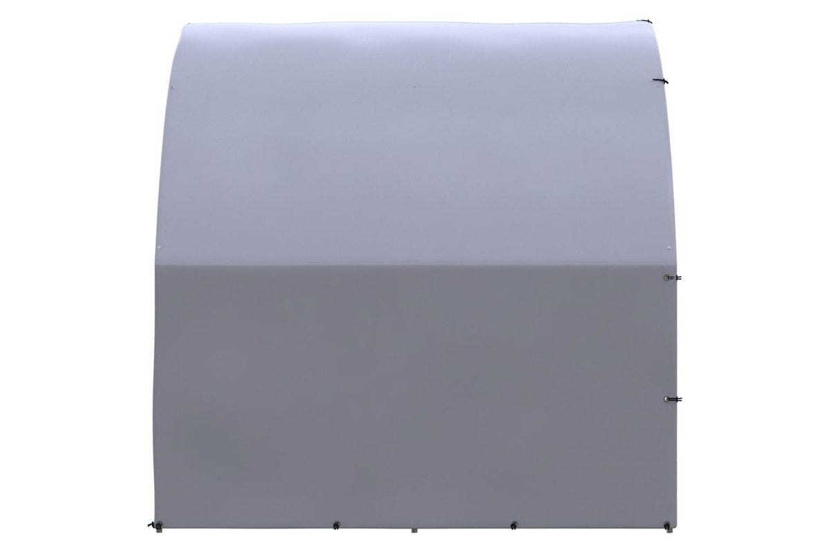 Outdoor Chicken Coop 3x2x2 m Galvanised Steel vidaXL