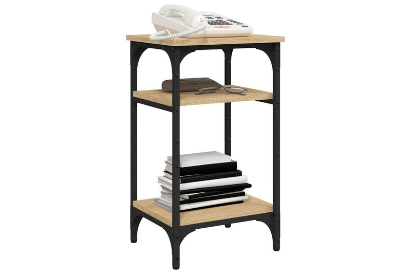 Side Table Sonoma Oak 35x30x60 cm Engineered Wood vidaXL
