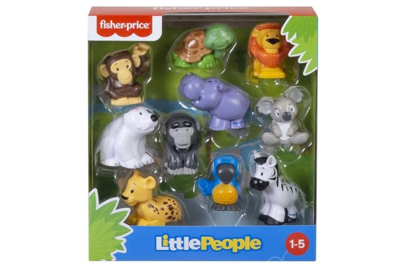 Fisher-Price: Little People 10-Piece Animal Pack Figure Set