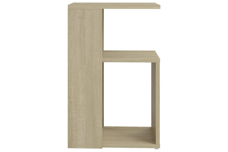 Side Table Sonoma Oak 36x30x56 cm Engineered Wood vidaXL