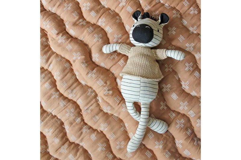 Crane Baby Plush Toy - Zulu Zebra
