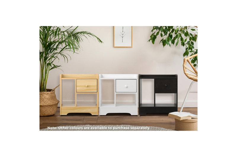 Oikiture Bedside Tables End Table (Wood)