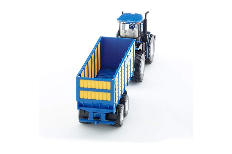 Siku 1:50 Scale Diecast New Holland Truck w Trailer Kids 321mm Vehicle Toy 3y+