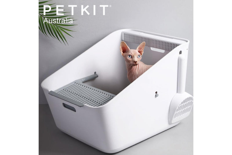 Petkit 50cm Pura Cat Infrared Sensor Detective Deodorizing Litter Box w Scoop