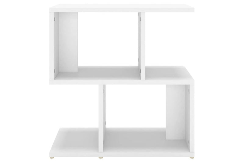 Bedside Cabinet White 50X30x51.5 Cm Engineered Wood Bedside Tables