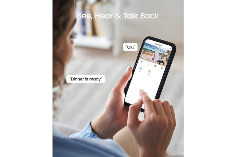 Faleemi Wire-Free Battery Camera IP65 2K 3MP with/Without Solar Panel 7500mah - FB1