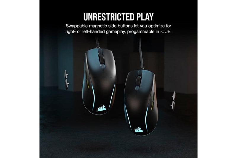 Corsair M75 Wired RGB Lightweight Gaming Mouse (Black)