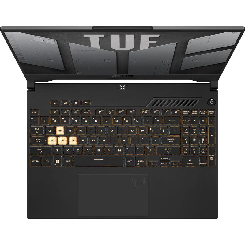 ASUS TUF Gaming F15 Laptop, 15.6-inch, Windows 11 Home, Intel Core i7-12700H Processor, 512GB SSD, 16GB RAM, NVIDIA GeForce RTX 4050 Graphics, Mecha Gray, FX507ZU4-LP134W