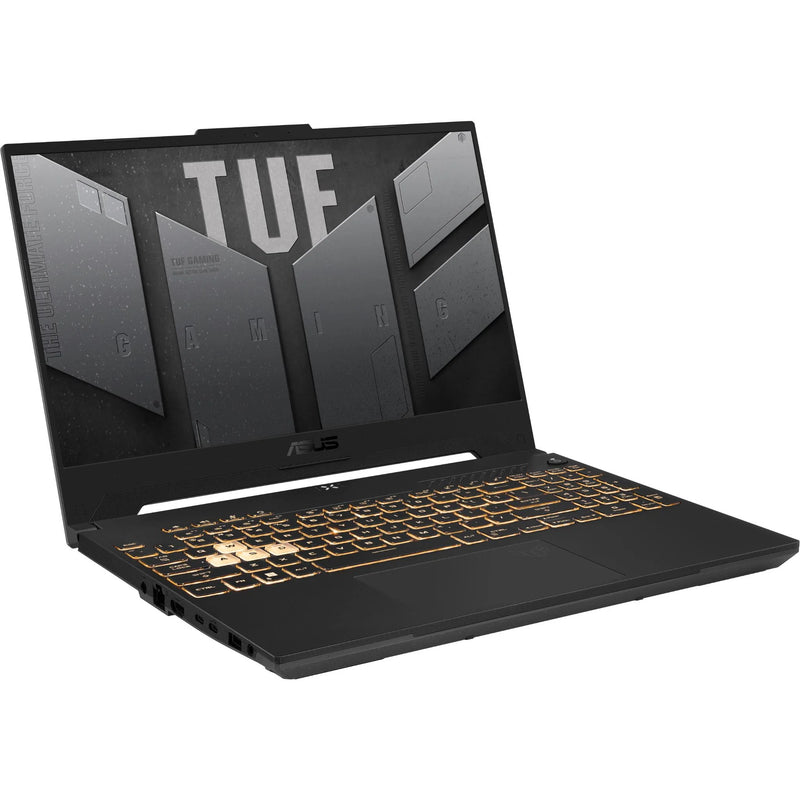 ASUS TUF Gaming F15 Laptop, 15.6-inch, Windows 11 Home, Intel Core i7-12700H Processor, 512GB SSD, 16GB RAM, NVIDIA GeForce RTX 4050 Graphics, Mecha Gray, FX507ZU4-LP134W