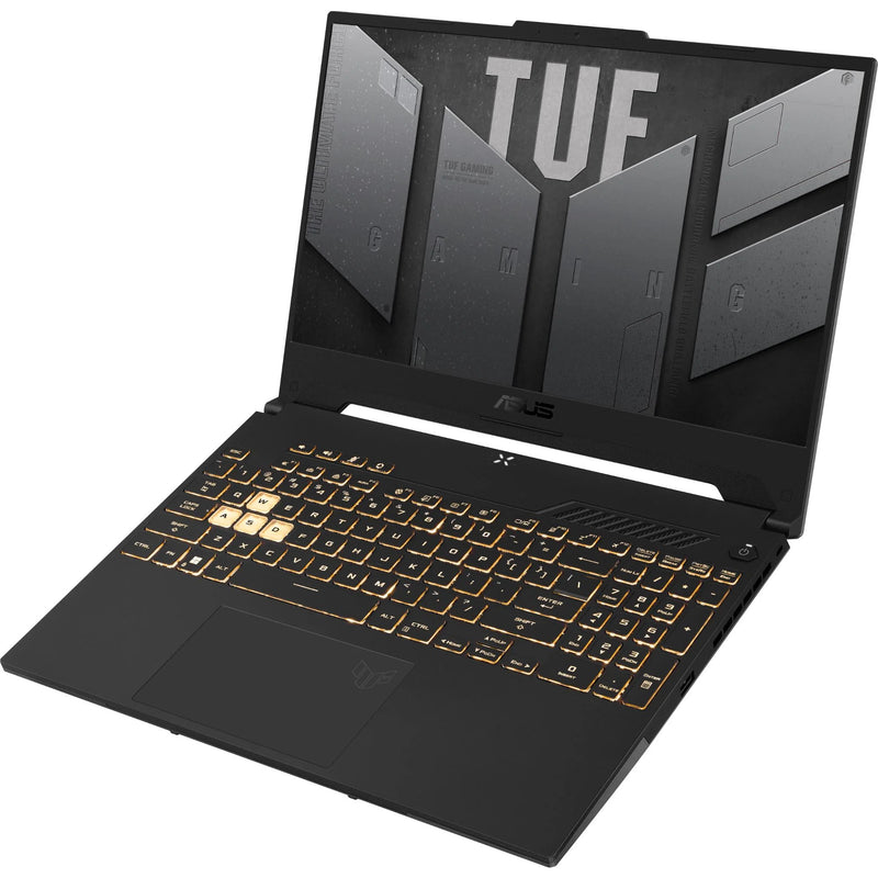ASUS TUF Gaming F15 Laptop, 15.6-inch, Windows 11 Home, Intel Core i7-12700H Processor, 512GB SSD, 16GB RAM, NVIDIA GeForce RTX 4050 Graphics, Mecha Gray, FX507ZU4-LP134W