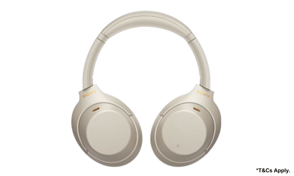 Sony Premium Noise Cancelling Wireless Headphones - Platinum Silver