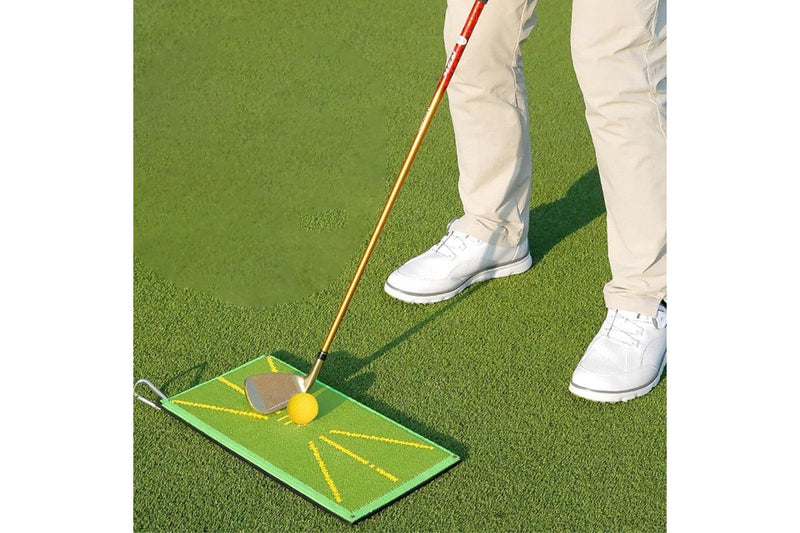 Golf Training Mat Set Golf Swing Detection Batting Hitting Mat Golf Training Aid