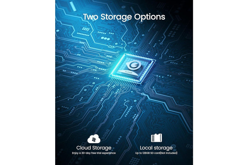 Faleemi Wire-Free Battery Camera IP65 2K 3MP with/Without Solar Panel 7500mah - FB1