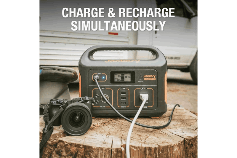 Jackery Explorer 500 Portable Power Station 518Wh 24Ah, 21.6V Lithium Battery