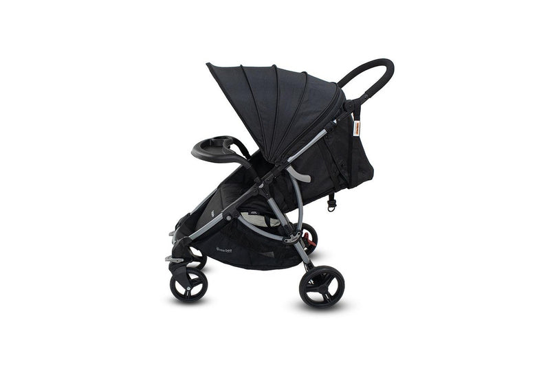 Veebee Dash Pram Stroller Foldable Recline for Baby Infant Toddler Moon Shadow