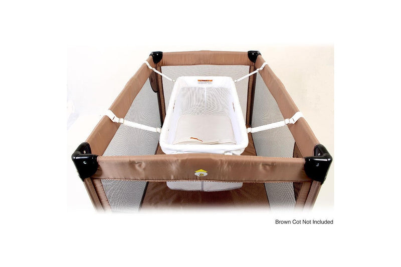 Vee Bee Alto White Newborn Baby Bassinet Hammock for Most Portable Cot Commuter