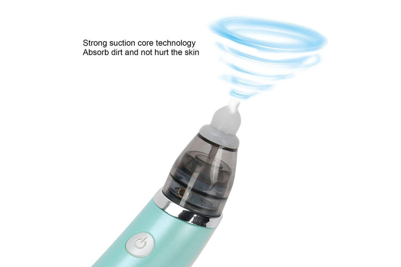 Baby Nasal Aspirator Electric Safe Hygienic Nose Cleaner Snot Sucker For (Green) Baby Health