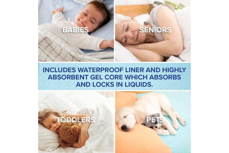 Ozstock 10Pk Waterproof Mattress Protect Disposable Mat Kids Child Toilet Training 60x90cm