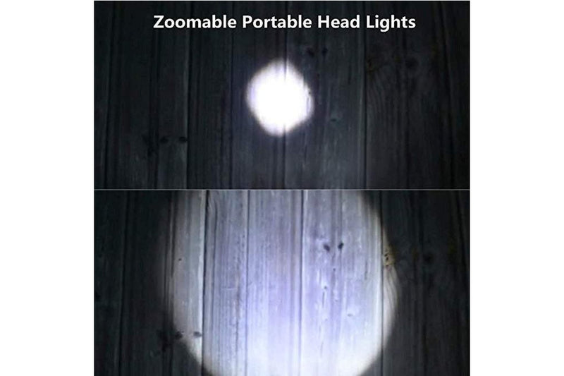 Outdoor Lighting Fishing Lamp Super Bright Headlight 1000 Lumens Led Waterproof Torch Adjustable Flashlights Head Torches