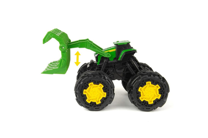 John Deere 25cm Monster Treads Rev Up Tractor Vehicle Toy Kids Children 3y+