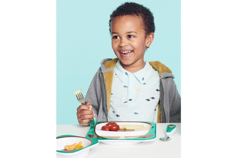 Skip Hop: Zoo Utensils Fork & Spoon Set - Pug