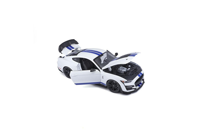 Maisto Special Edition 1:18 2020 Ford Mustang Shelby GT 500 WHT Model Car Toy 3+