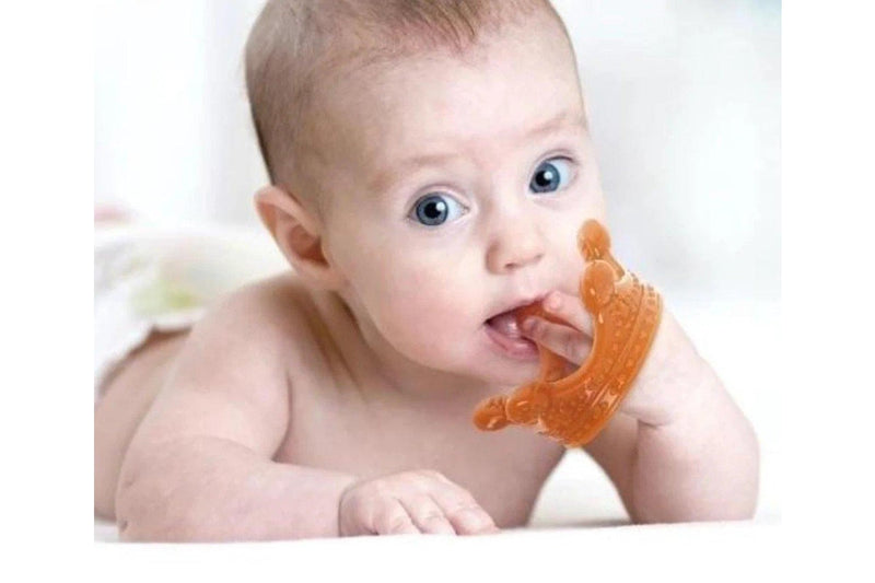 Haakaa: Silicone Crown Teether - Amber