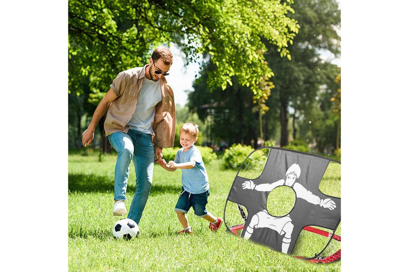 HYPERANGER Portable Soccer Net for Kids