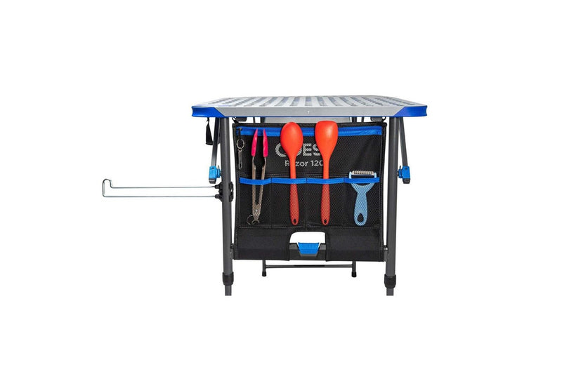 Quest Outdoors 122x61cm Razor 120 Bi-Fold Camping Table Hiking Furniture