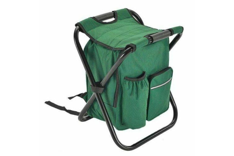 Portable Folding Backpack Chair Camping Stool Cooler Bag Rucksack Beach Fishing 150Kg Load Comb Camping Chairs
