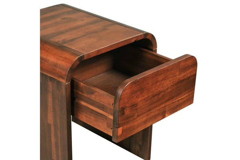 Nightstand 41.5X42x52 Cm Solid Acacia Wood Bedside Tables